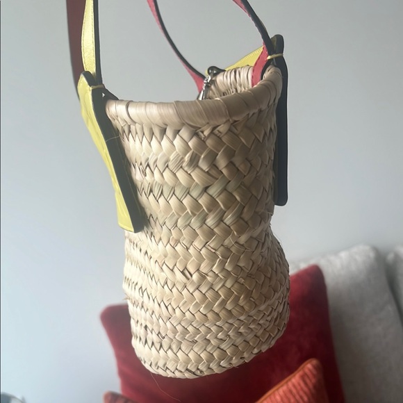 Christian Louboutin Yellow and Tan Tote Bag - Picture 5 of 7
